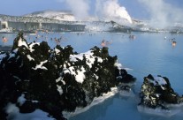 Island Blue Lagoon Winter